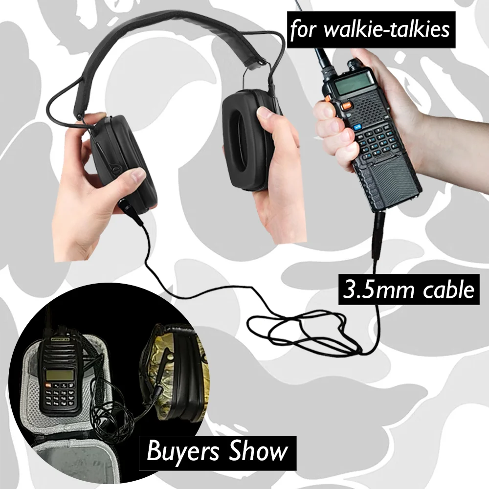 Electronic Shooting Tactical Headset