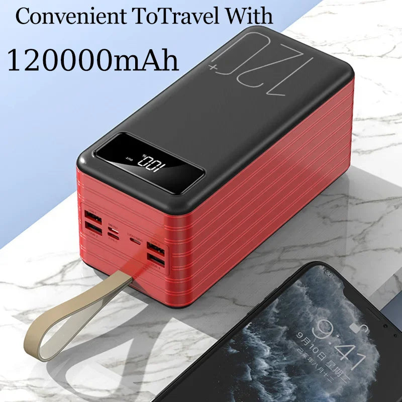 120000mAh Ultra Large Capacity 120W Fast Charger