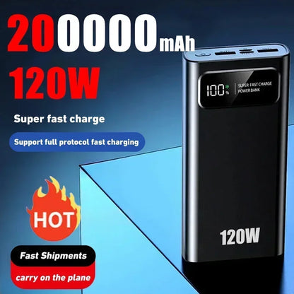 120W 200000mAh Power Bank