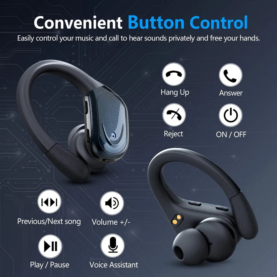 Control Noise Reduction Bluetooth 5.3 Earphones