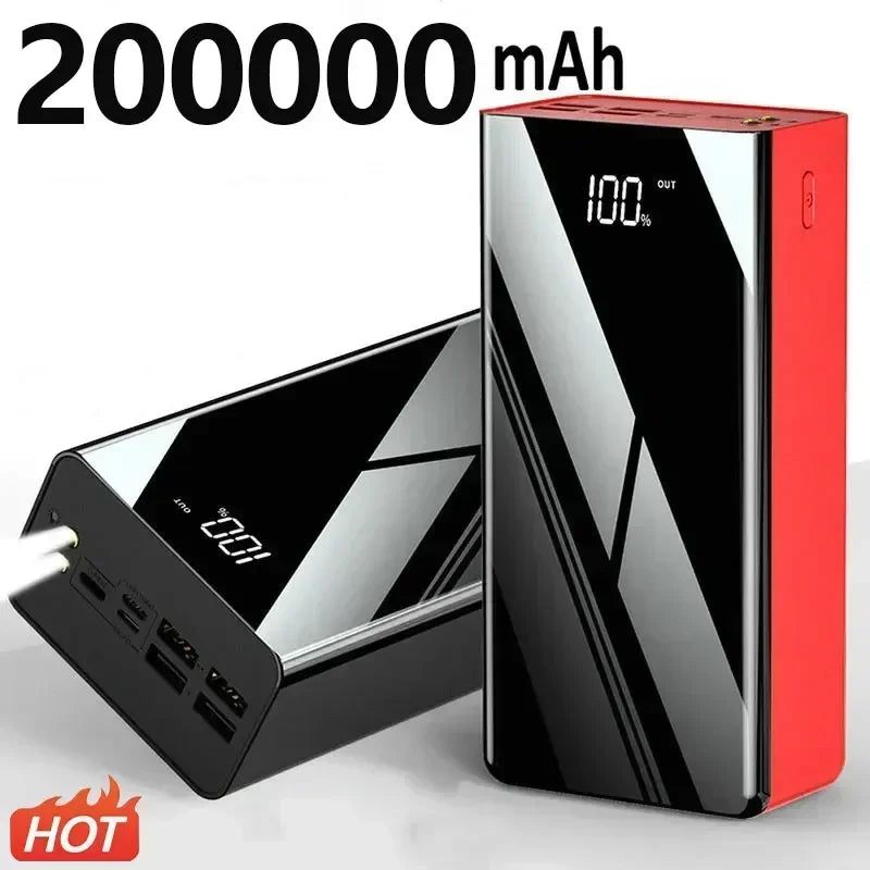 200000mAh Portable Fast Charging PowerBank