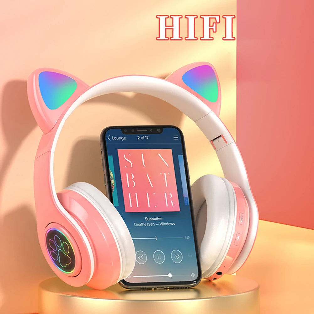 Cat Ear Wireless Headphones