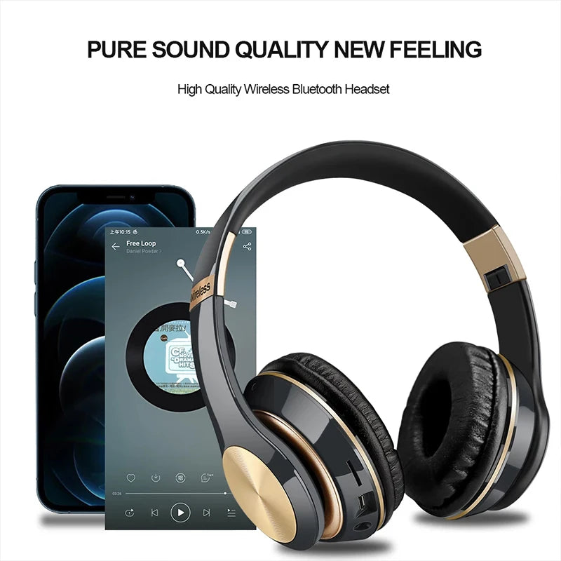 Foldable Sport Earphone HiFi Headset